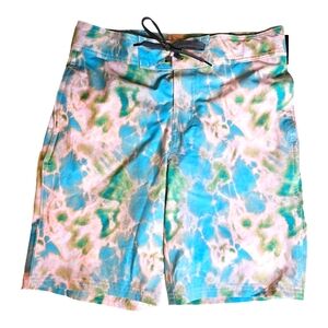 Art Class Tie Dye Swim Trunks Size 14 NWT